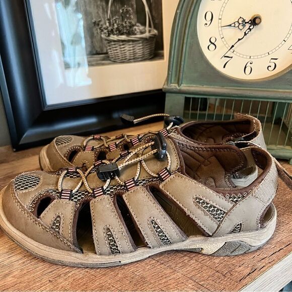 Eddie Bauer Brown Blakley Sport Sandal size 8 - Picture 3 of 9